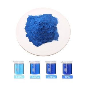 spirulina extract phycocyanin E18 and aqueous solution