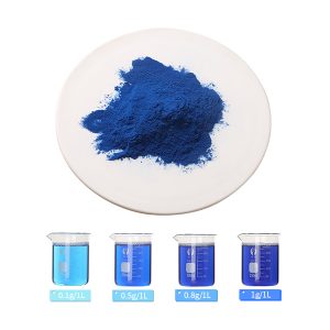 spirulina extract phycocyanin E25 and aqueous solution