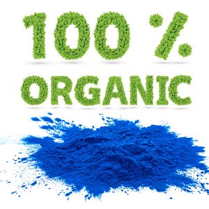 100% organic phycocyanin powder