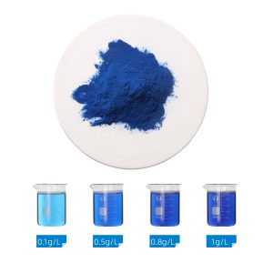 spirulina extract phycocyanin E25 and aqueous solution
