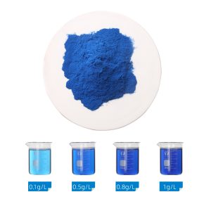 spirulina extract phycocyanin E18 and aqueous solution