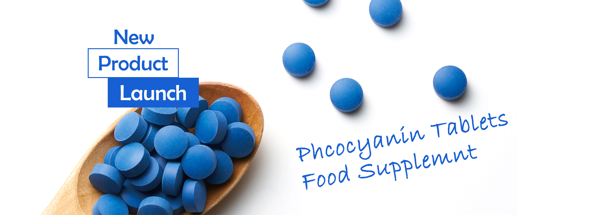 New product launch: phycocyanin tablets