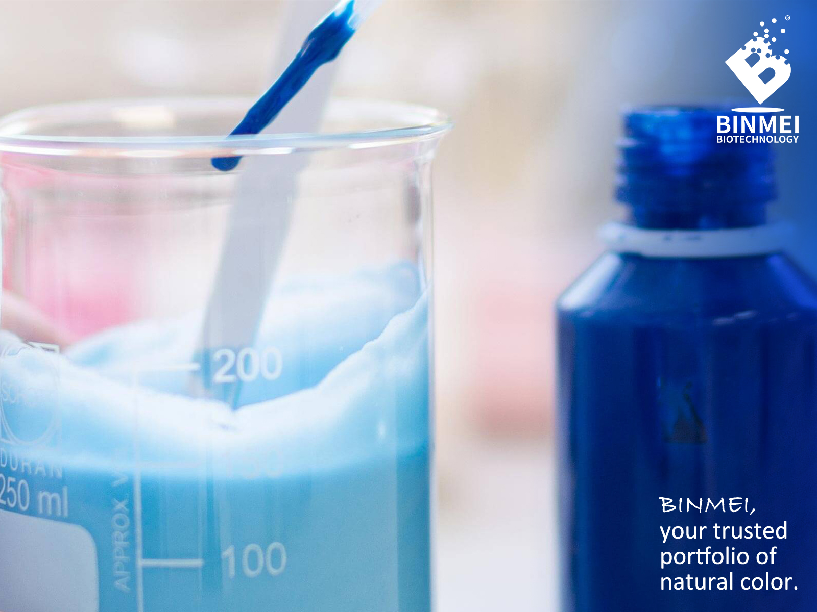 BINMEI Organic Blue Spirulina Powder for Yogurt