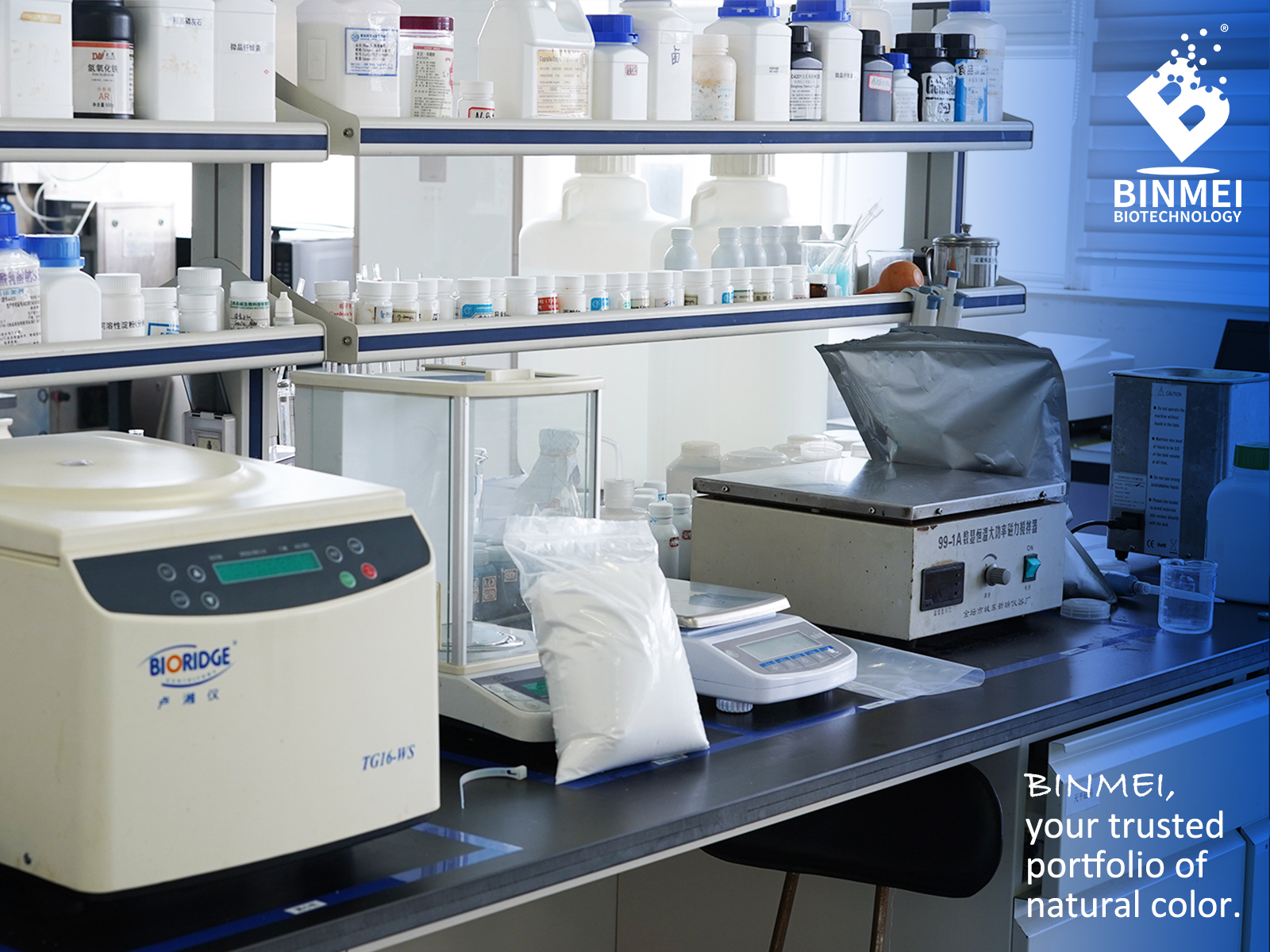 BINMEI Spirulina Extract Laboratory